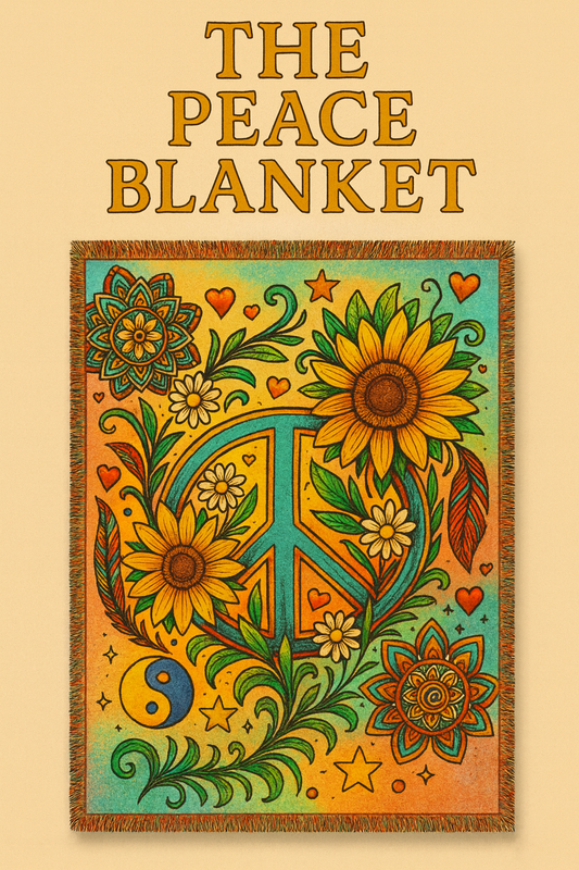 Peace Blanket 52” x 37”